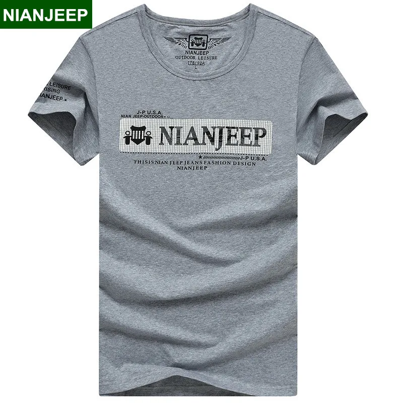 NIANJEEP Brand Summer 4XL Solid Funny Mens T-shirt Cotton Casual Slim Fit Men Tshirt Short-Sleeved Male T Shirts Men Tops Tees
NIANJEEP Brand Summer 4XL Solid Funny Mens T-shirt Cotton Casual Slim Fit Men Tshirt Short-Sleeved Male T Shirts Men Tops Tees