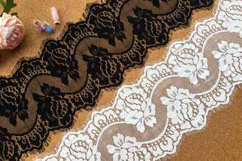 Home diy decoration dress making lace material Black & Off white NEW 19cm delicate eyelash lace sewing trim 15 meters/lot!
Home diy decoration dress making lace material Black & Off white NEW 19cm delicate eyelash lace sewing trim 15 meters/lot!
