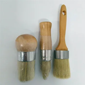 DIY 3PC Wooden cleaning Chalk Paint Pointed Brush Hand tool set Bristle Chalk Oil Paint Painting Wax Brush Artist Art Supplies
DIY 3PC Wooden cleaning Chalk Paint Pointed Brush Hand tool set Bristle Chalk Oil Paint Painting Wax Brush Artist Art Supplies