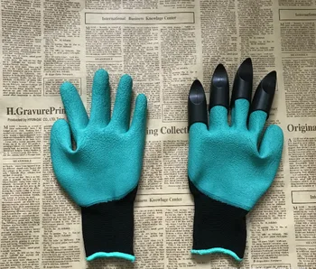 by dhl 200pair High Quality Rubber Polyester Builders Garden Work Gloves 4 ABS Plastic Claws
by dhl 200pair High Quality Rubber Polyester Builders Garden Work Gloves 4 ABS Plastic Claws