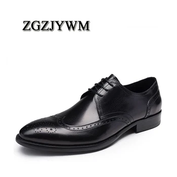 ZGZJYWM New Fashion Black/Red Handmade Genuine Leather Lace-Up Carved Pointed Toe Business Dress Men Oxford Office Shoes
ZGZJYWM New Fashion Black/Red Handmade Genuine Leather Lace-Up Carved Pointed Toe Business Dress Men Oxford Office Shoes
