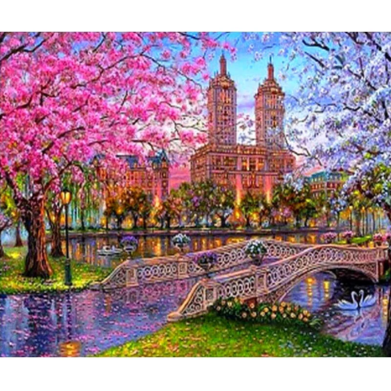 30X30cm Brand New Diamond Painting Full Square City Flower Diamond Embroidery Family Decoration Crafts 
30X30cm Brand New Diamond Painting Full Square City Flower Diamond Embroidery Family Decoration Crafts