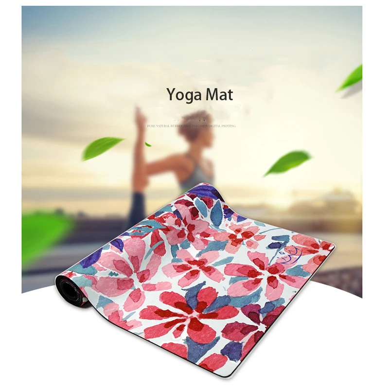 Leisure time sports yoga mat printing The bright skid resistance environmental protection Natural rubber Not allergic
Leisure time sports yoga mat printing The bright skid resistance environmental protection Natural rubber Not allergic