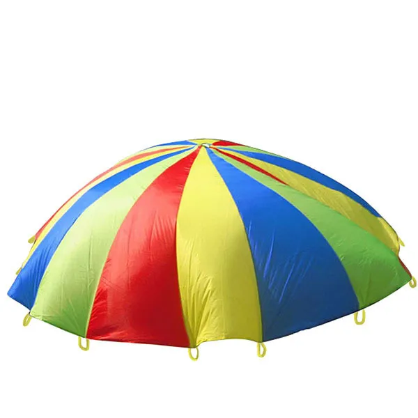 1 Pc1.8m/3m Child Kids Sports Development Outdoor Rainbow Umbrella Parachute Toy Jump-sack Ballute Play Parachute
1 Pc1.8m/3m Child Kids Sports Development Outdoor Rainbow Umbrella Parachute Toy Jump-sack Ballute Play Parachute