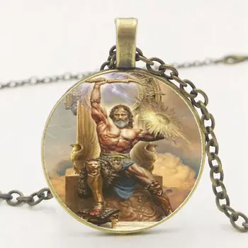 Greek Mythology Raytheon Zeus Pendant Necklace Glass Necklace Necklace Sweater Chain
Greek Mythology Raytheon Zeus Pendant Necklace Glass Necklace Necklace Sweater Chain