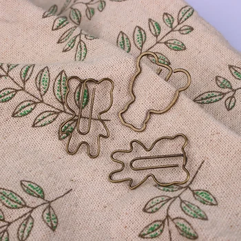 Bronze Bear Paper clips Needle Animal Cartoon Cute Diy Acceptance Bookmark Gadgets Shool Stationary Office Clip Paperclips Metal
Bronze Bear Paper clips Needle Animal Cartoon Cute Diy Acceptance Bookmark Gadgets Shool Stationary Office Clip Paperclips Metal