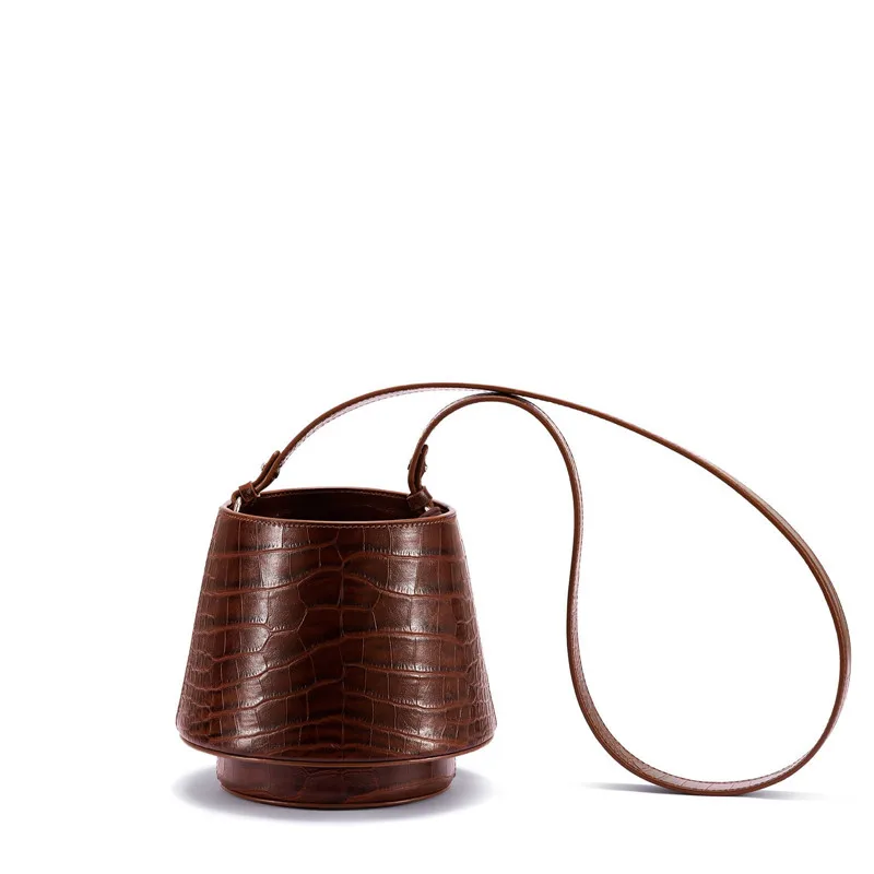 Retro Crocodile Pattern Bucket Bag Women Handbags Purse Drawstring Pu Leather Shoulder Messenger Bags Lady Soild Crossbody Bags
Retro Crocodile Pattern Bucket Bag Women Handbags Purse Drawstring Pu Leather Shoulder Messenger Bags Lady Soild Crossbody Bags