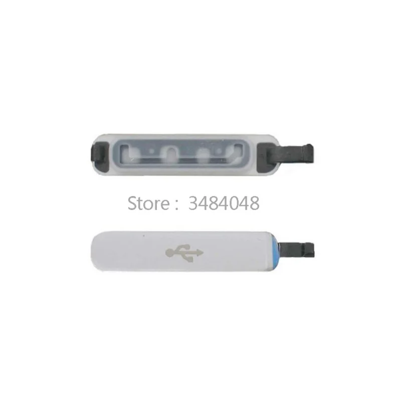Заглушка для зарядного порта серебристого цвета Samsung Galaxy S5 сменная Крышка USB