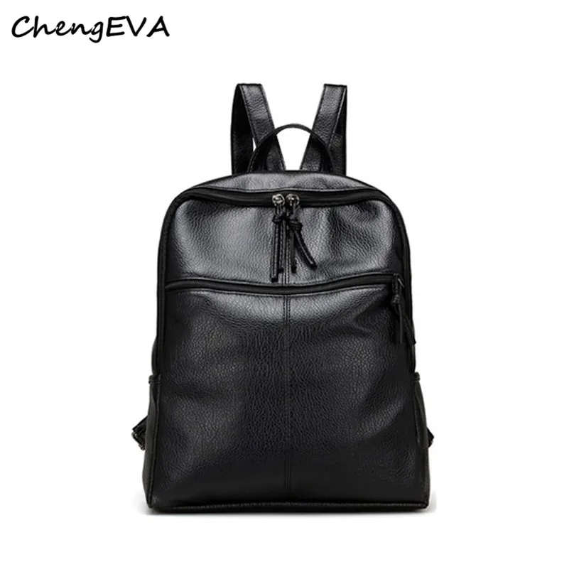 New Casual Hot Attractive Luxury Black Leather Satchel Shoulder Women Backpack School Travel Rucksack Bags Free Shipping Jan 12 New Casual Hot Attractive Luxury Black Leather Satchel Shoulder Women Backpack School Travel Rucksack Bags Free Shipping Jan 12<br><br>Aliexpress