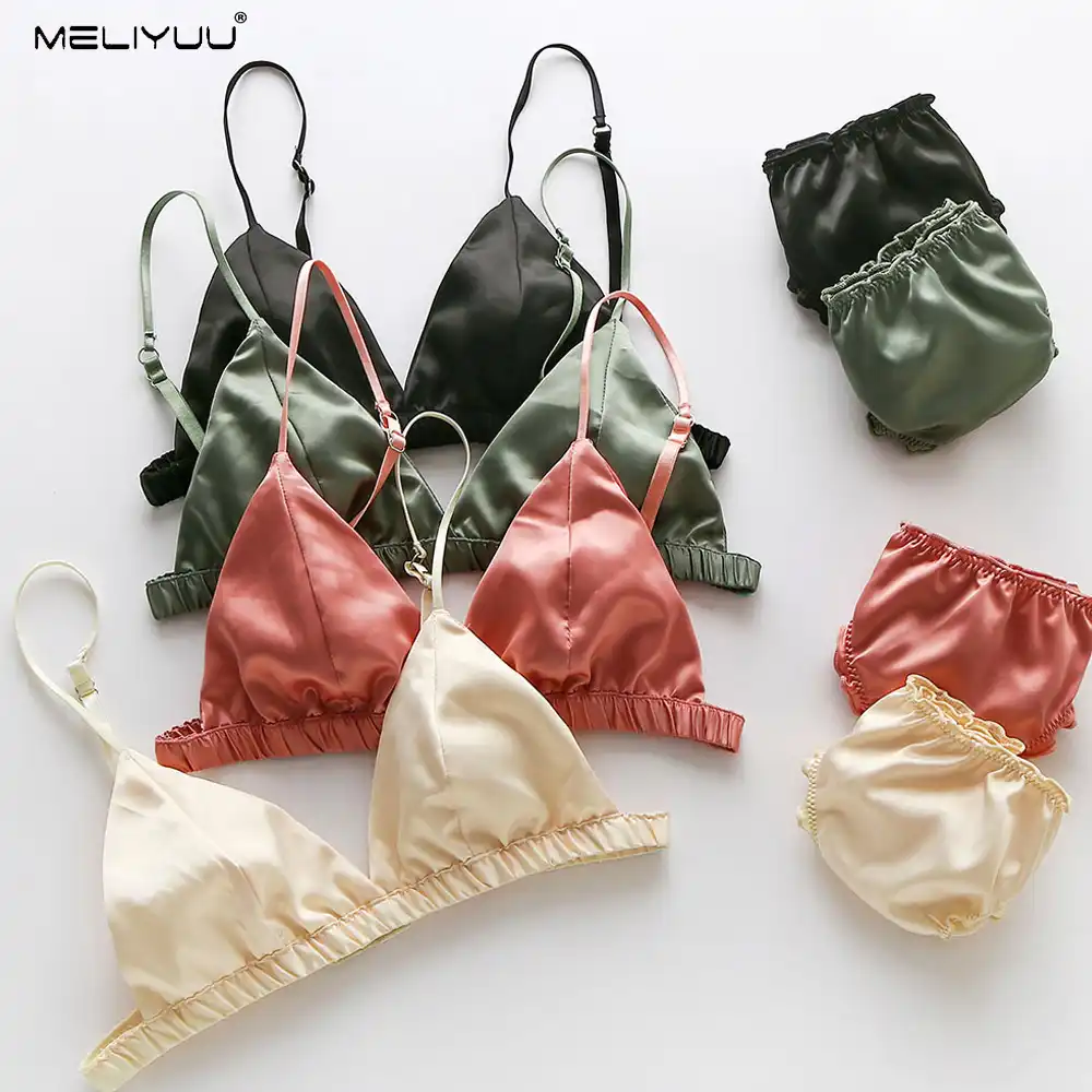 sexy cartoon lingerie young girl sports bra set push up bras