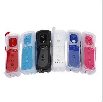 With Motion Plus Remote Controller for Wii Gamepad With Silicone Case Hand Strap for wii command
With Motion Plus Remote Controller for Wii Gamepad With Silicone Case Hand Strap for wii command