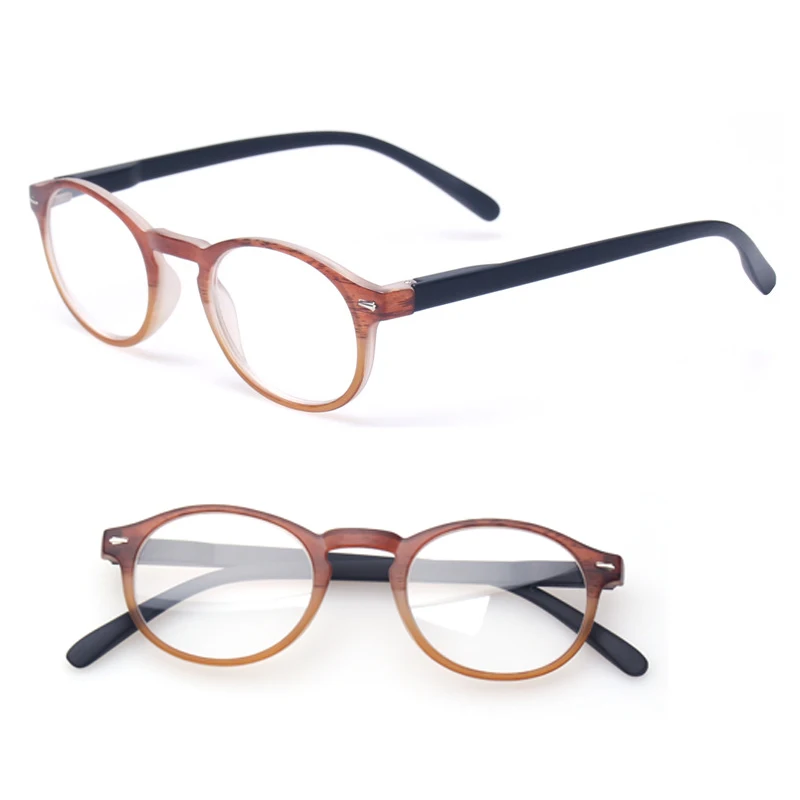 Reading Glasses Classic Retro Vintage Style Oval Eyewears Men and Women Spring Hinge Plastic Clear Eyeglasses Diopter Glasses
Reading Glasses Classic Retro Vintage Style Oval Eyewears Men and Women Spring Hinge Plastic Clear Eyeglasses Diopter Glasses