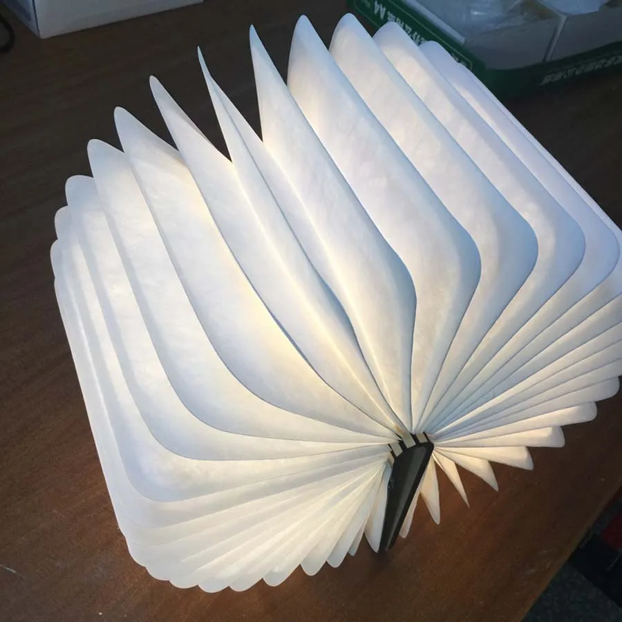Creative colorful changing LED book lamp portable paging USB charging folding desk lamp
Creative colorful changing LED book lamp portable paging USB charging folding desk lamp