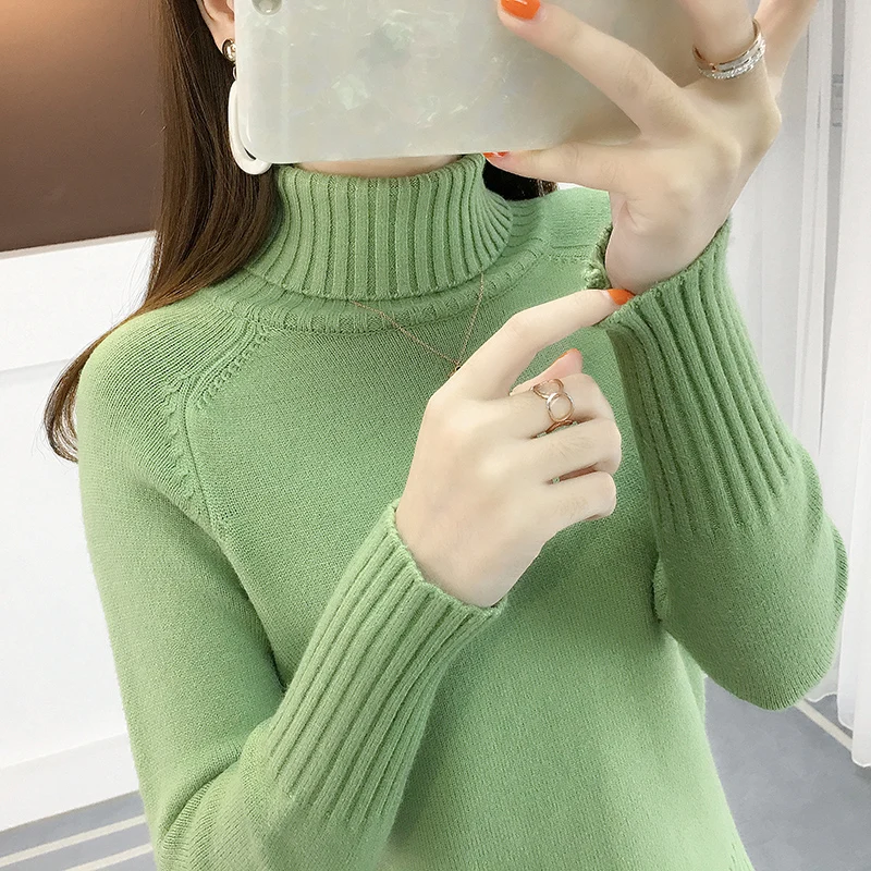 Women Winter Sweaters 2019 Loose Knitted Jumpers Female Turtleneck Cashmere Pullovers Autumn Korean Thick Warm Tops Clothes
Women Winter Sweaters 2019 Loose Knitted Jumpers Female Turtleneck Cashmere Pullovers Autumn Korean Thick Warm Tops Clothes