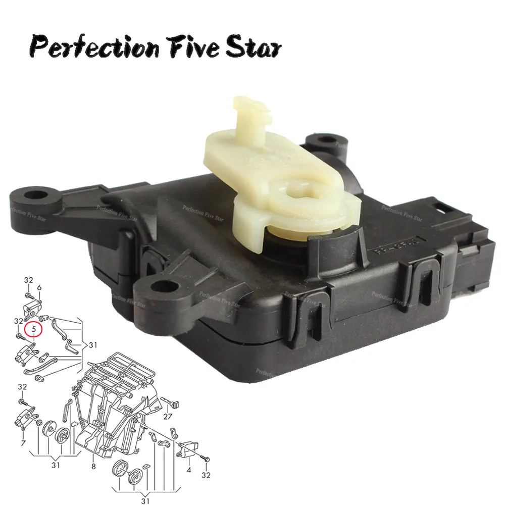 1K1907511C 1KD907511C For VW EOS Golf GTI Jetta MK5 MK6 Touran For Audi A3 Q3 TT AC Temperature Adjust Valve Servo Motor LHD
1K1907511C 1KD907511C For VW EOS Golf GTI Jetta MK5 MK6 Touran For Audi A3 Q3 TT AC Temperature Adjust Valve Servo Motor LHD