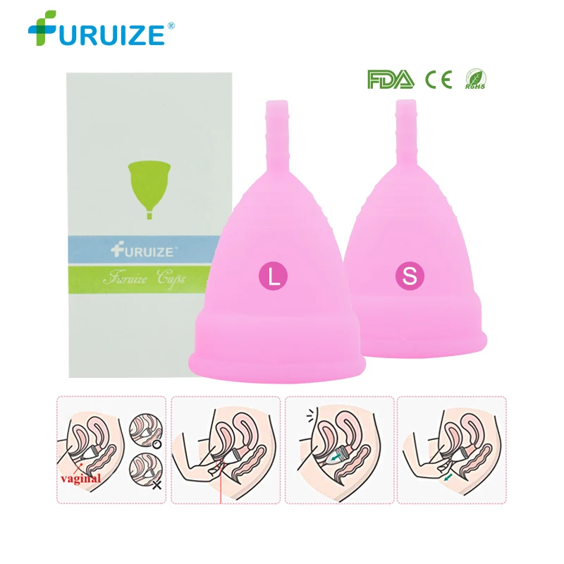 Менструальная чаша OneCUP Classic L, розовая OC87 - OneCUP - Менструальные чаши - Купить