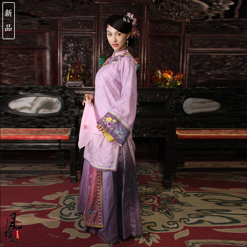 Traditional Vintage Republican Period Rich Lady XiuHeFu Costume Hanfu for TV Play Suo Qing Qiu Performance Costume for Women
Traditional Vintage Republican Period Rich Lady XiuHeFu Costume Hanfu for TV Play Suo Qing Qiu Performance Costume for Women