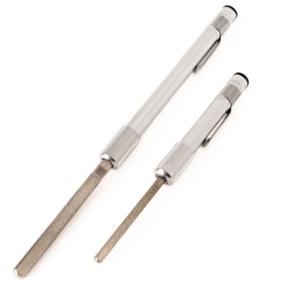 1PC Adjustable Diamond Cutter Pen-shaped Sharpener Fishing Hook Pocket Sharpening Rod Grindstone Fishing Tackle Tools
1PC Adjustable Diamond Cutter Pen-shaped Sharpener Fishing Hook Pocket Sharpening Rod Grindstone Fishing Tackle Tools