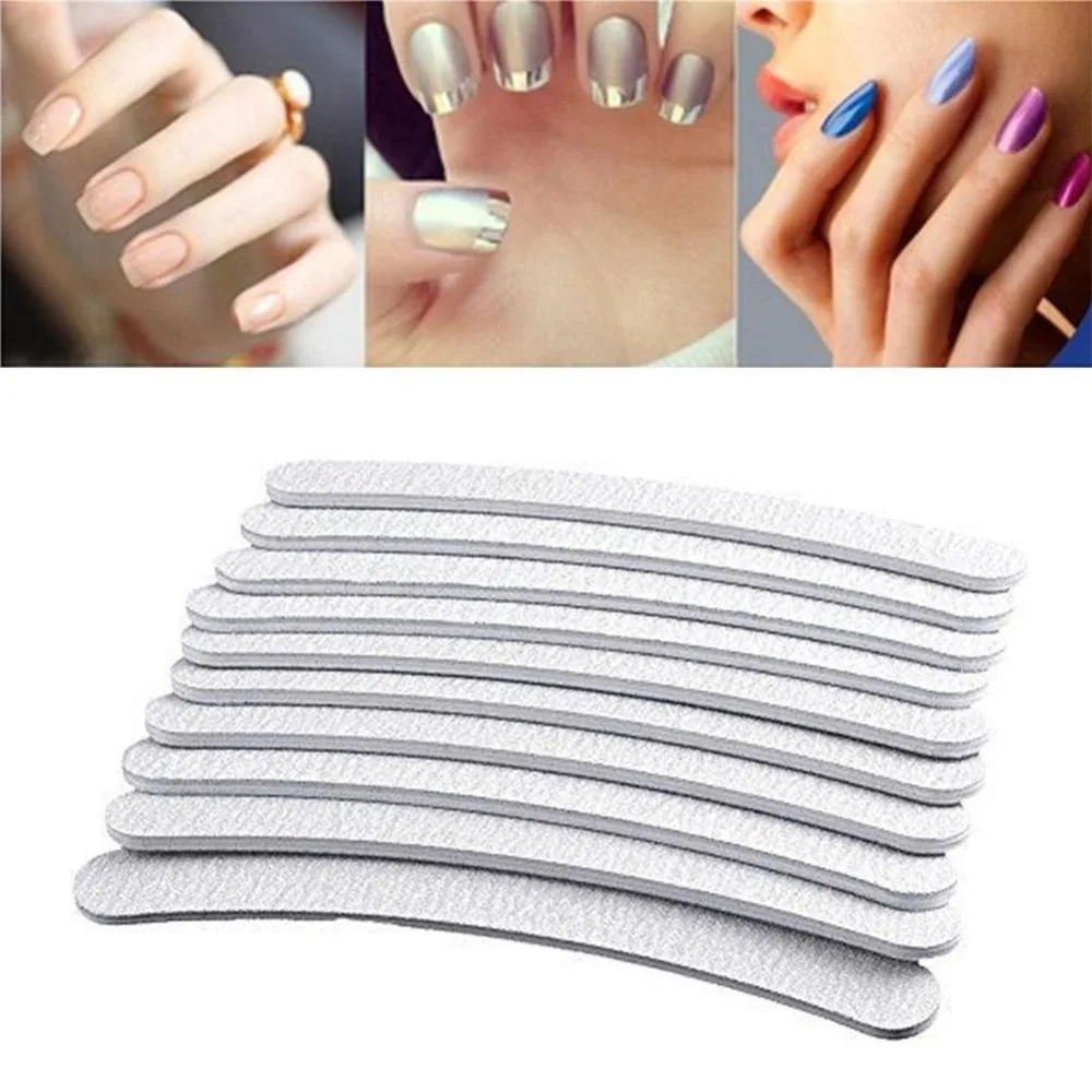 10pcs/lot Nail File Block Pedicure Manicure Buffing Polsih Beauty Tools Grey Curved Double-sided Sanding Professional Nail File
10pcs/lot Nail File Block Pedicure Manicure Buffing Polsih Beauty Tools Grey Curved Double-sided Sanding Professional Nail File