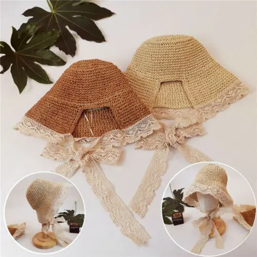 Straw hat Women Baby Girl Family Hat Summer Princess Straw Lace Sun Cap Bucket Hat
Straw hat Women Baby Girl Family Hat Summer Princess Straw Lace Sun Cap Bucket Hat