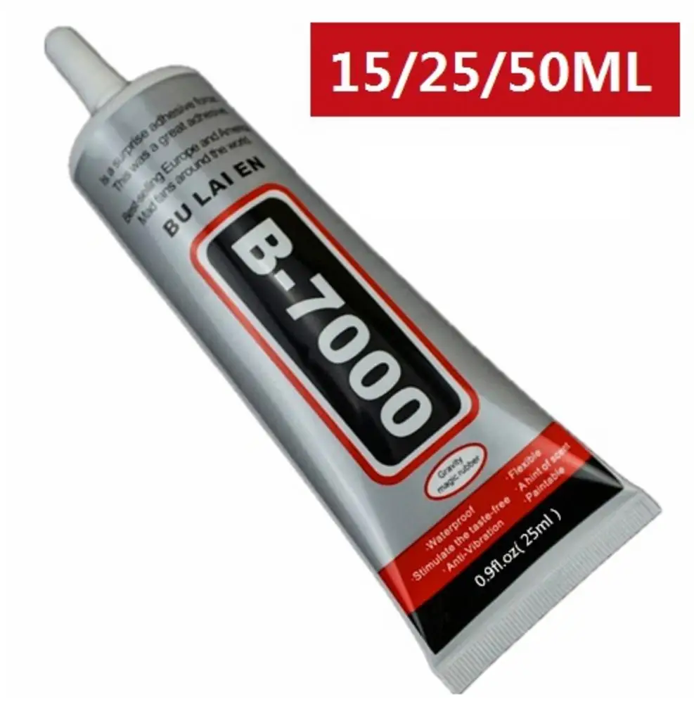 15/25/50ML Multipurpose Adhesive Jewelry Rhinestone Crafts DIY Phone Screen Glass Epoxy Resin Super Liquid Glue B-7000 Nail Gel
15/25/50ML Multipurpose Adhesive Jewelry Rhinestone Crafts DIY Phone Screen Glass Epoxy Resin Super Liquid Glue B-7000 Nail Gel