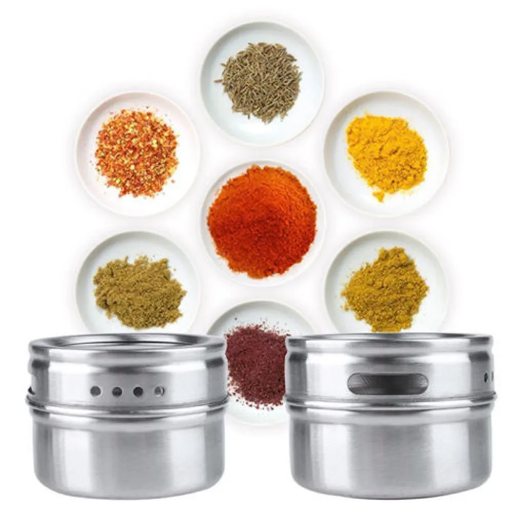 Spice Storage Jar Tins Container With Rack Holder Condiment bottles Stainless Steel Glass seal Pepper Shaker bottle
Spice Storage Jar Tins Container With Rack Holder Condiment bottles Stainless Steel Glass seal Pepper Shaker bottle