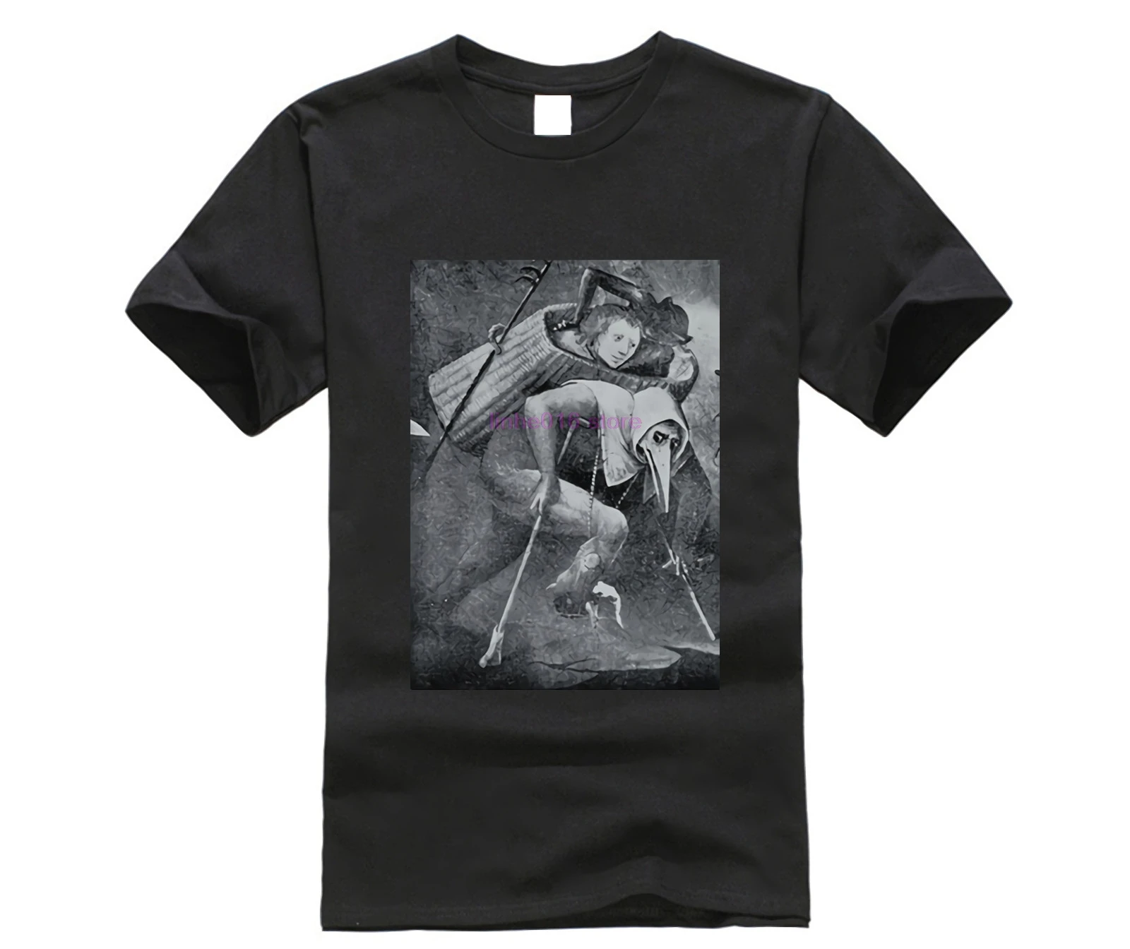 Loose Black Men T-shirt Homme Tees Hieronymus Last Judgement Detail Medieval Art Apocalypse T Shirt Cool Tees Tops
Loose Black Men T-shirt Homme Tees Hieronymus Last Judgement Detail Medieval Art Apocalypse T Shirt Cool Tees Tops