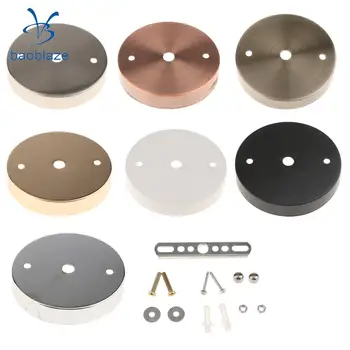 Ceiling Lamp Plate Kit Pointed Base Disc Pendant Light Accessories 100mmx15mm with Screws, Easy to DIY assembly
Ceiling Lamp Plate Kit Pointed Base Disc Pendant Light Accessories 100mmx15mm with Screws, Easy to DIY assembly