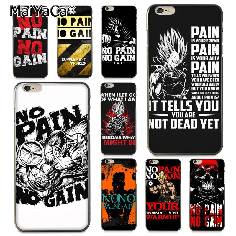 MaiYaCa Dragon Goku No pain no gain design Coque Phone Case for iphone 11 Pro XR XS Max 8 7 6 6S Plus X 5 5S SE
MaiYaCa Dragon Goku No pain no gain design Coque Phone Case for iphone 11 Pro XR XS Max 8 7 6 6S Plus X 5 5S SE
