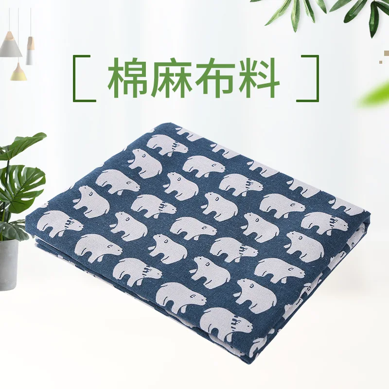 sewing material bear Printed Polyester Linen Fabric for Tablecloth and door curtain pillowcases & home decoration W300022-1
sewing material bear Printed Polyester Linen Fabric for Tablecloth and door curtain pillowcases & home decoration W300022-1