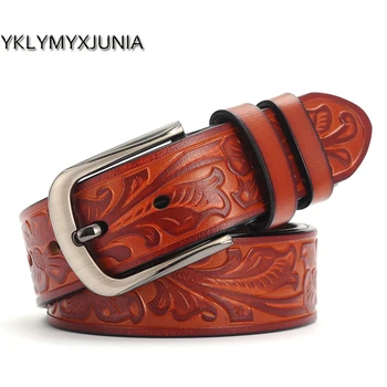 Leather Belt For Men NEW Genuine Leather Belt Men Luxury Famous Brand Designer Belt High Quality Strap Male Pin Buckle
Leather Belt For Men NEW Genuine Leather Belt Men Luxury Famous Brand Designer Belt High Quality Strap Male Pin Buckle
