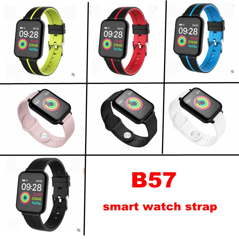 YUEDAER B57 Smart watch Strap B57 Straps Silicon Soft TPU Smartwatch Accessories Replacement
YUEDAER B57 Smart watch Strap B57 Straps Silicon Soft TPU Smartwatch Accessories Replacement