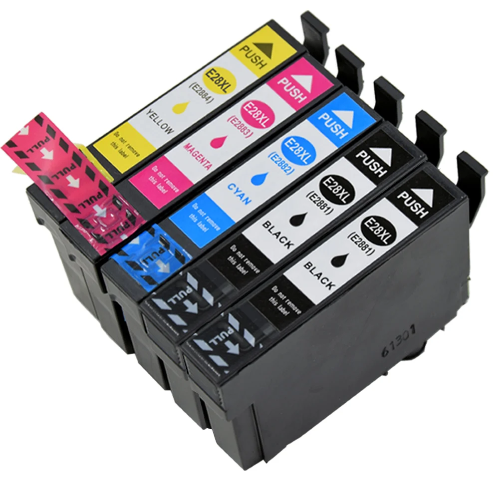

5 PK(2B+1C+1M+1Y) Compatible Color Ink Cartridges T288XL 288-I for Printer Epson Expression XP-330/ 340/ 430/ 434/ 440/ 446
