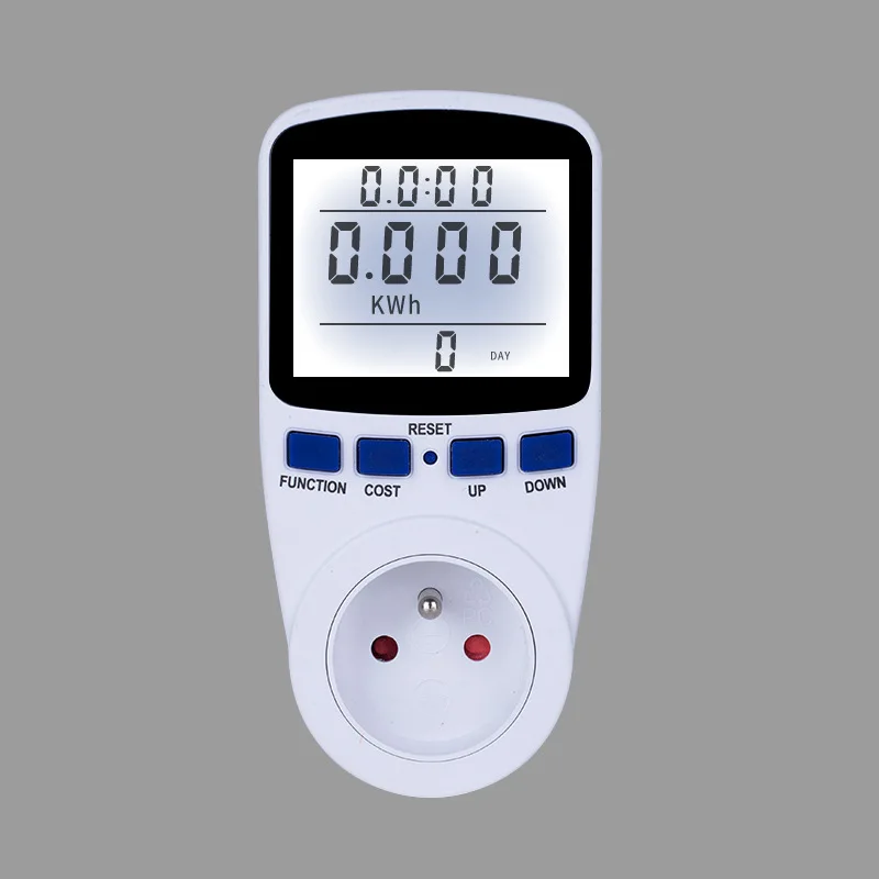 Big Discount Digital Power Meter Backlight Energy Meter Wattmeter KWH Current Voltage Wattage Energy Analyzer Outlet Socket
Big Discount Digital Power Meter Backlight Energy Meter Wattmeter KWH Current Voltage Wattage Energy Analyzer Outlet Socket