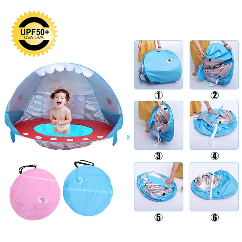 summer seaside Outdoor Tool Baby Beach Tent Pop Up Portable Shade Pool UV Protection Sun Shelter for Infant nice play water gift
summer seaside Outdoor Tool Baby Beach Tent Pop Up Portable Shade Pool UV Protection Sun Shelter for Infant nice play water gift