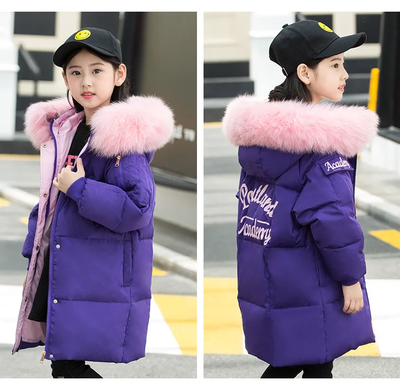 2019 Winter Girls Wave Warm Duck Down Jackets Children Outdoor Hooded Windproof Coats Kids Long Causal Jacket With Pocket -30
2019 Winter Girls Wave Warm Duck Down Jackets Children Outdoor Hooded Windproof Coats Kids Long Causal Jacket With Pocket -30