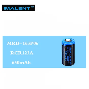 1pcs IMALENT 16340 650mah RCR123A 3.7v li-ion MRB-163P06 rechargeable battery high performance for high drain LED flashlights
1pcs IMALENT 16340 650mah RCR123A 3.7v li-ion MRB-163P06 rechargeable battery high performance for high drain LED flashlights