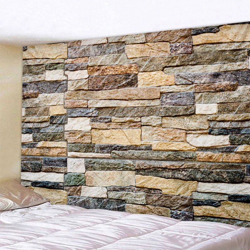 Bump 3D Stone Wall Printed Tapestry Wall Hanging Large Size Wall Tapestry Cheap Hippie Boho Wall Tapestries Mandala Fabric
Bump 3D Stone Wall Printed Tapestry Wall Hanging Large Size Wall Tapestry Cheap Hippie Boho Wall Tapestries Mandala Fabric