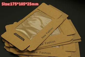 Larger size brown kraft paper retail box for iphone 7 6 6s plus leather case retail package with PVC window for note 7 back case
Larger size brown kraft paper retail box for iphone 7 6 6s plus leather case retail package with PVC window for note 7 back case