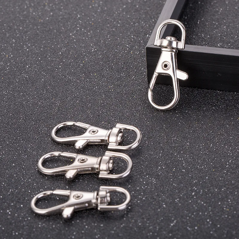 6pcs Zinc alloy swivel trigger clips snap hooks handbag strap ornament snap hook lobster clasp key accessory.
6pcs Zinc alloy swivel trigger clips snap hooks handbag strap ornament snap hook lobster clasp key accessory.