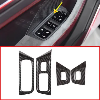 4pcs For Porsche Cayenne 2018 2019 Real Carbon Fiber Car Interior Window Lift Button Frame Trim Left Hand Drive Accessories
4pcs For Porsche Cayenne 2018 2019 Real Carbon Fiber Car Interior Window Lift Button Frame Trim Left Hand Drive Accessories