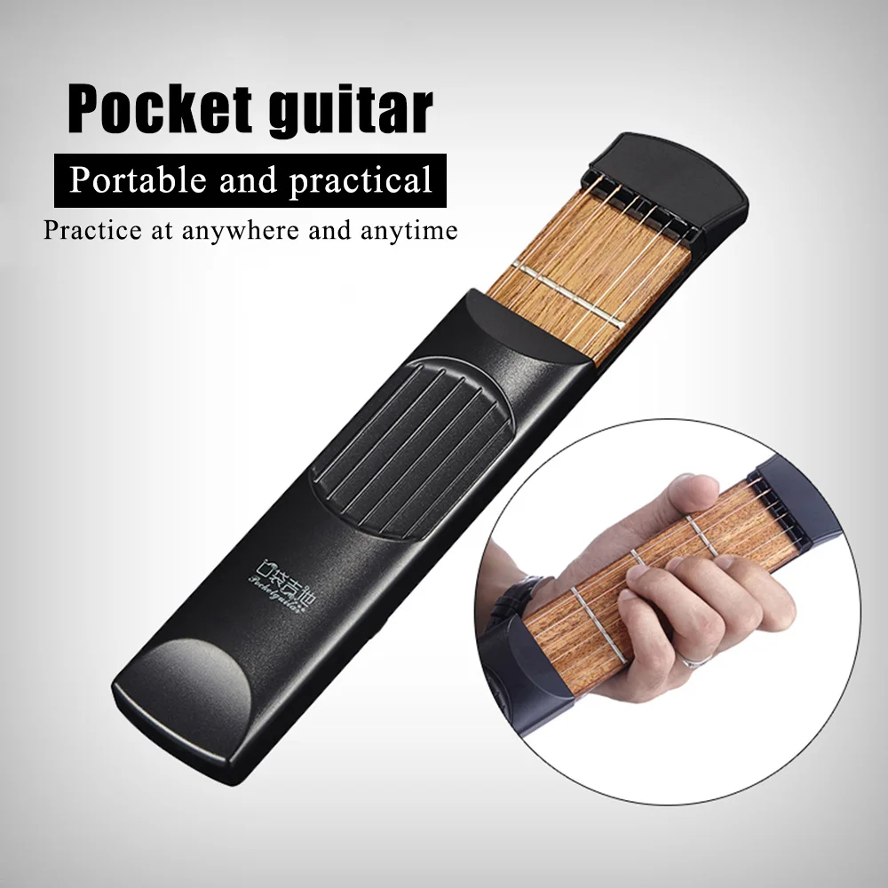 Hot Sale! High Quality Portable Pocket Acoustic Guitar Practice Tool Gadget 6 String 4 Fret Model for Beginner
Hot Sale! High Quality Portable Pocket Acoustic Guitar Practice Tool Gadget 6 String 4 Fret Model for Beginner
