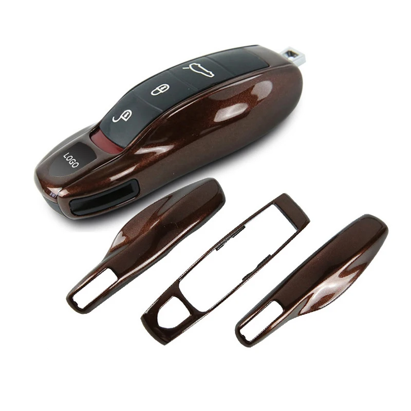 3pcs Dark Brown Coffee Fob Remote Key Case Key Cover Key Shell Replace refit Porsche Boxster Cayman 911 Panamera Cayenne Macan
3pcs Dark Brown Coffee Fob Remote Key Case Key Cover Key Shell Replace refit Porsche Boxster Cayman 911 Panamera Cayenne Macan