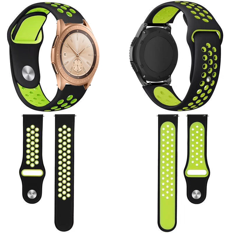 best price promoiton 22mm 20MM strap for samsung galaxy watch Band 42mm 46mm silicone watchband
best price promoiton 22mm 20MM strap for samsung galaxy watch Band 42mm 46mm silicone watchband