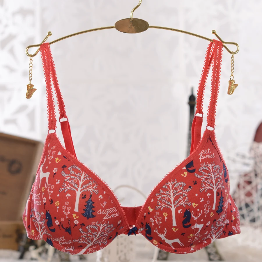 Spanish comfort cotton girl bra, Christmas innocence, lovely underwear, red bra, MM, brassiere.
Spanish comfort cotton girl bra, Christmas innocence, lovely underwear, red bra, MM, brassiere.