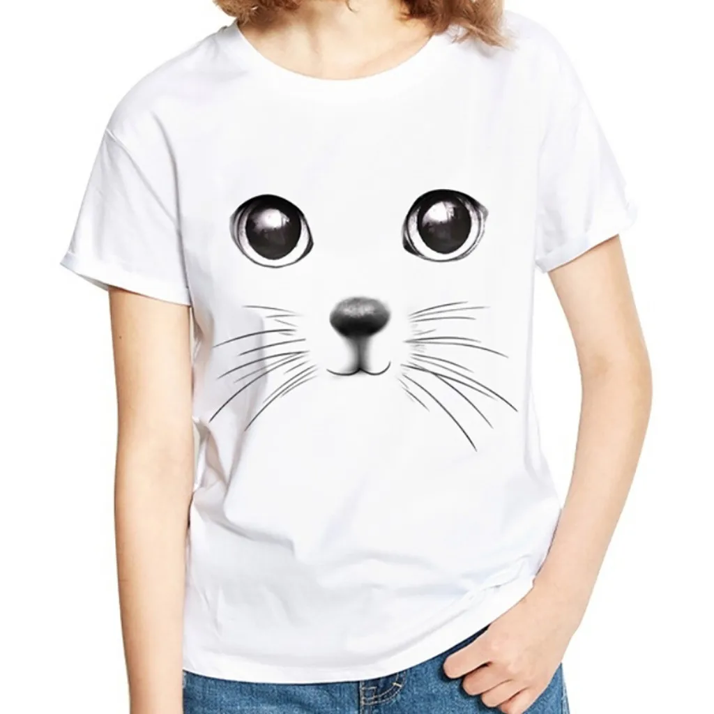 #Z40 3D Print Women T Shirts Cartoon Cat Pattern Short Sleeve O Neck Girls T-Shirts Plus Size Black White Tshirts Camisetas
#Z40 3D Print Women T Shirts Cartoon Cat Pattern Short Sleeve O Neck Girls T-Shirts Plus Size Black White Tshirts Camisetas