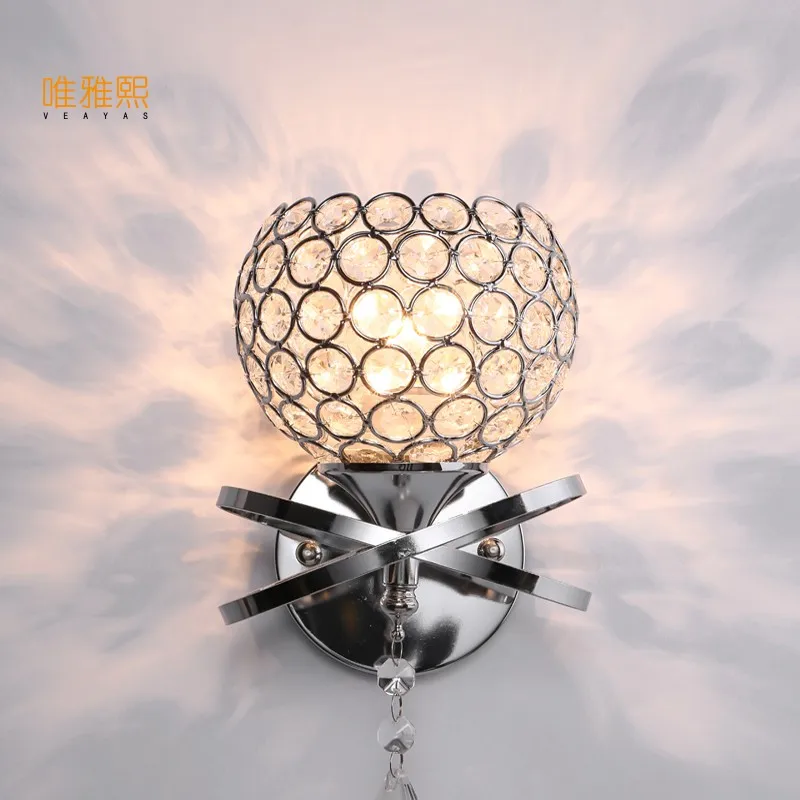 Crystal led bulb wall lamp crystal lighting wall lamp modern wall lighting bed room lighting
Crystal led bulb wall lamp crystal lighting wall lamp modern wall lighting bed room lighting