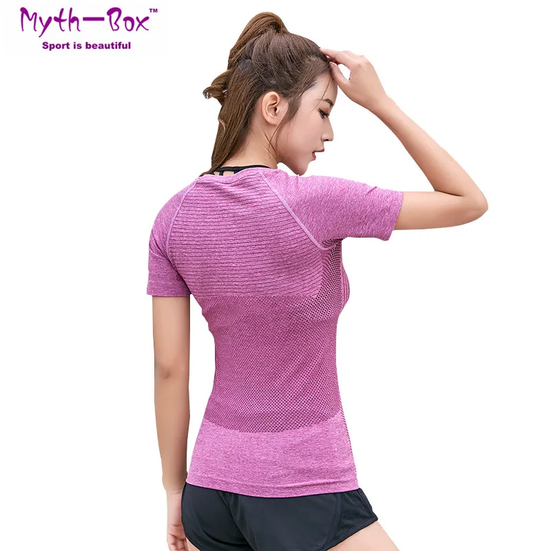 Women Yoga Shirts Slim Running Shirt Mesh Breathable Fitness Tee Elastic Sport T-shirts Quick Dry Female Tops Gym Workout Blouse
Women Yoga Shirts Slim Running Shirt Mesh Breathable Fitness Tee Elastic Sport T-shirts Quick Dry Female Tops Gym Workout Blouse