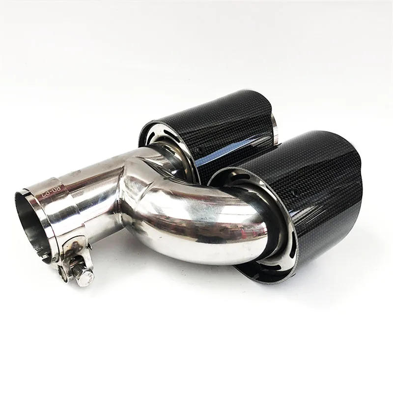 Stainless Carbon Exhaust Tip for Audi A6 A7 A5 GTI car-styling Akrapovic exhaust tip tailpipe Dual Pipe left Exhaust Pipe
Stainless Carbon Exhaust Tip for Audi A6 A7 A5 GTI car-styling Akrapovic exhaust tip tailpipe Dual Pipe left Exhaust Pipe