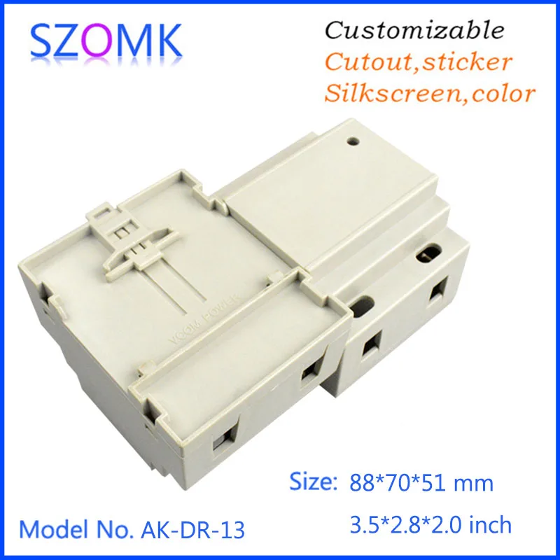 1 piece plastic enclosure box for electronic 88*70*51mm electronics cabinet case housing for diy design pcb
1 piece plastic enclosure box for electronic 88*70*51mm electronics cabinet case housing for diy design pcb